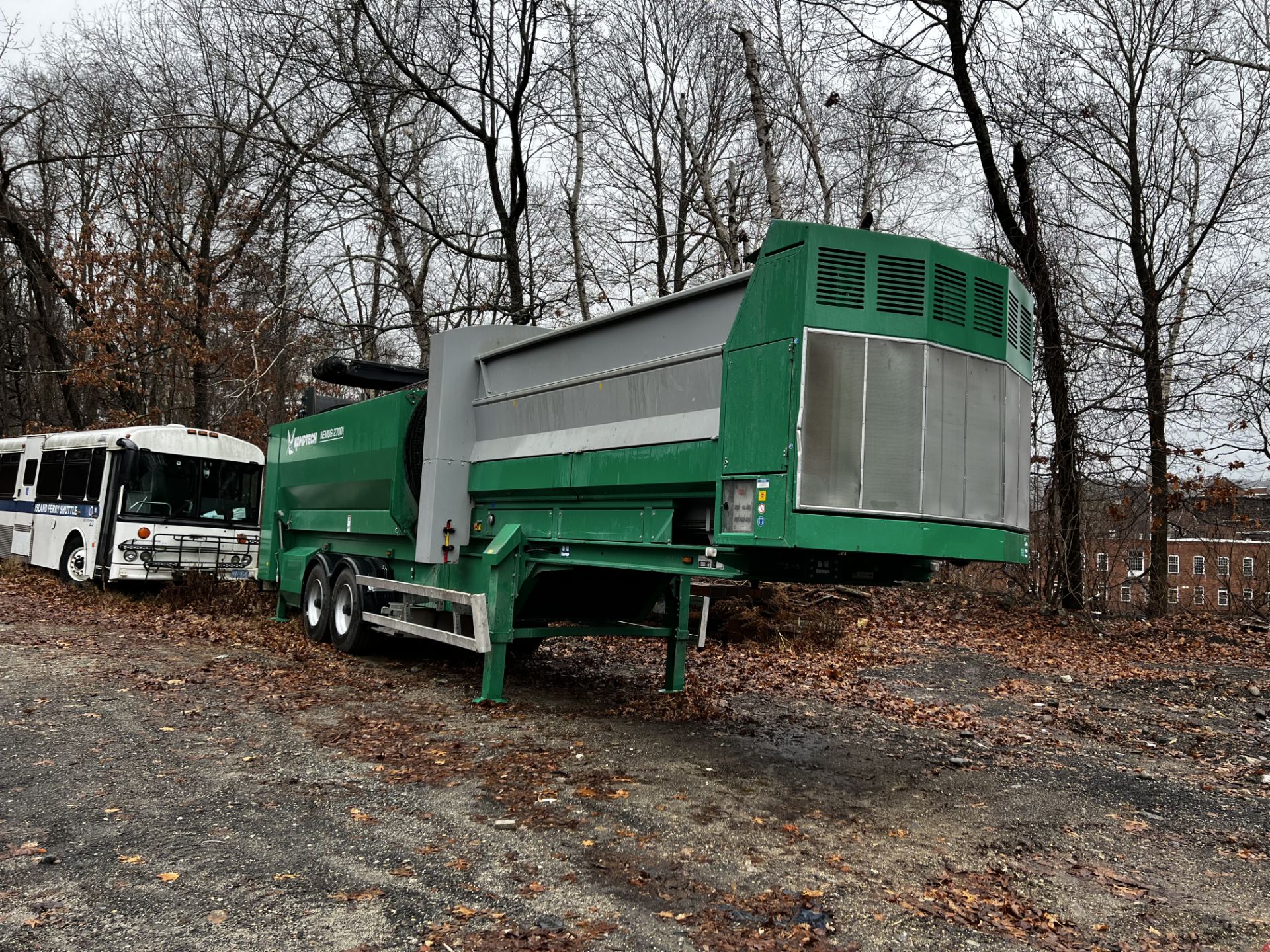 2021 Komptech Nemus 2700 Towable Drum Screen with Hydraulic Drive, Tandem Axle, 74kw, GVW: 22,000kg, - Image 2 of 10