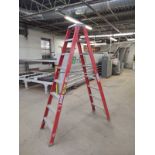 Louisville 8' Double Sided Fiberglass Step ladder