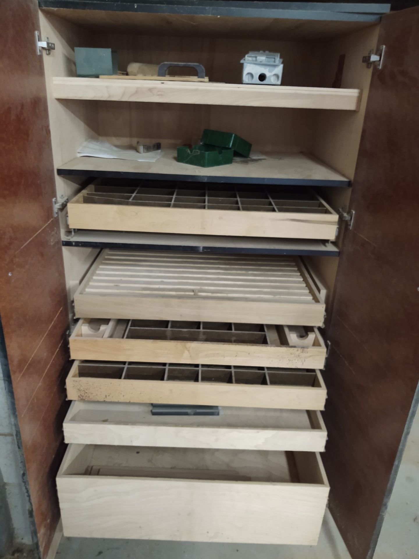 Portable Wood Cabinet - Image 2 of 3