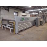 2005 Selco Viesse #EBT120L Rear Load Panel Saw, w/ Feeder and Finishing Table, 128" Maximum Cut