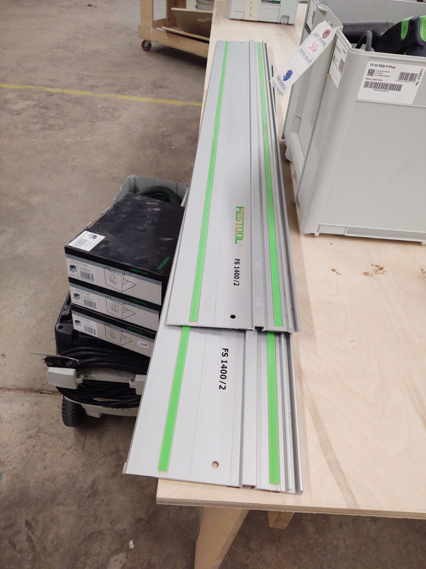 (Lot) Asst. Festool Tracks (Inspection Urged) - Image 2 of 2