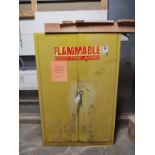 2 Door Flammable Storage Cabinet w/ Keys