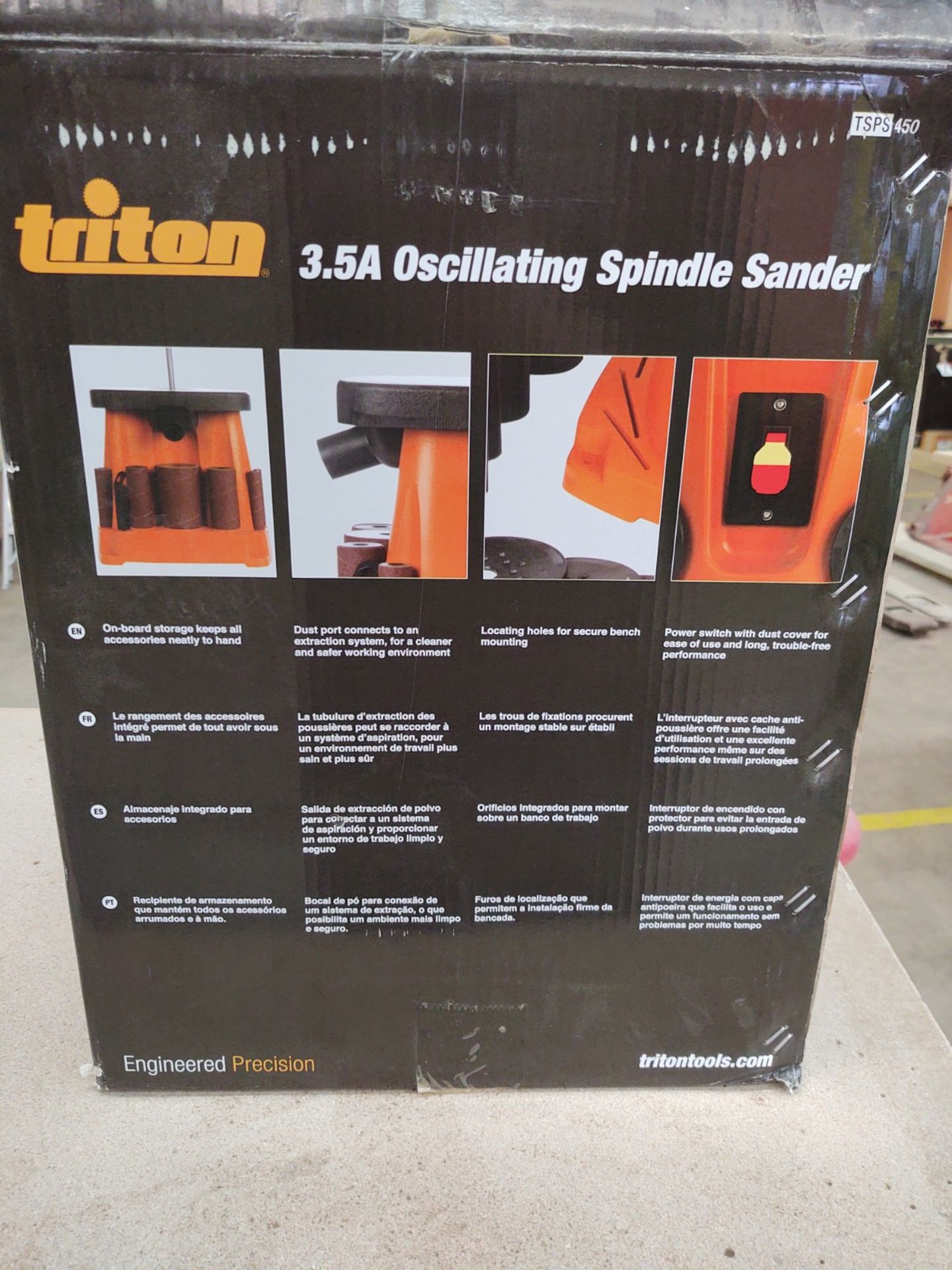 Triton Oscillating Spindle Sander #450 - Image 3 of 3