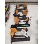 (4) Asst. Bostitch Pneumatic Strip Nailers