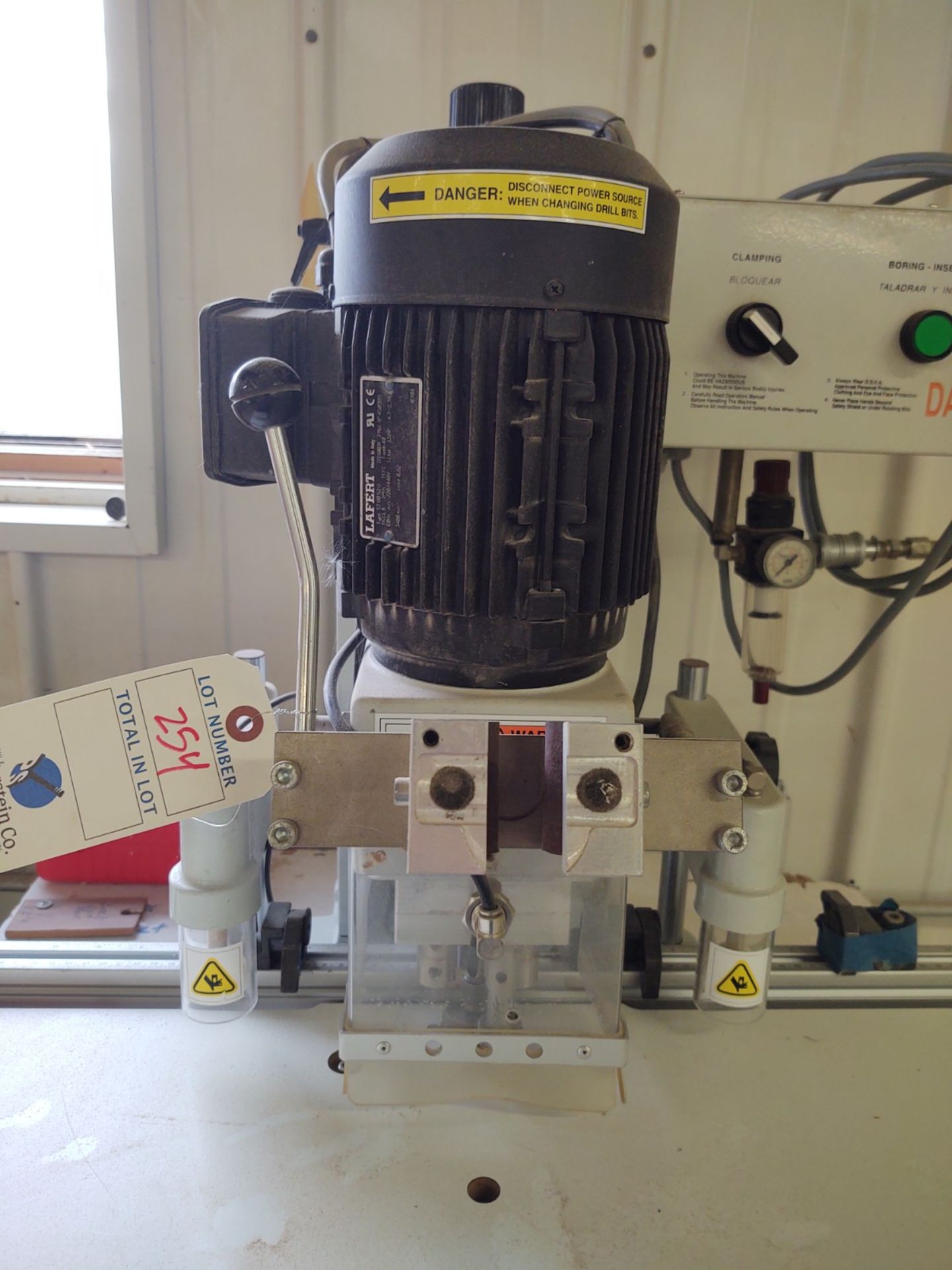 Omal #InsertC Electro Pneumatic Milling and Inserting Machine for Hinge Attachments w/ Portable - Image 4 of 4