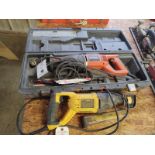 (2) Corded Reciprocating Saws