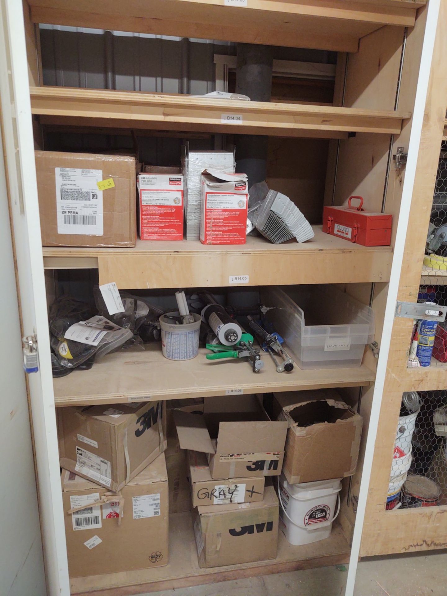 (Lot) In and On 4 Cabinets C/o Asst. Supplies (Inspection Urged) - Image 6 of 7