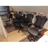 (9) Asst. Office Chairs