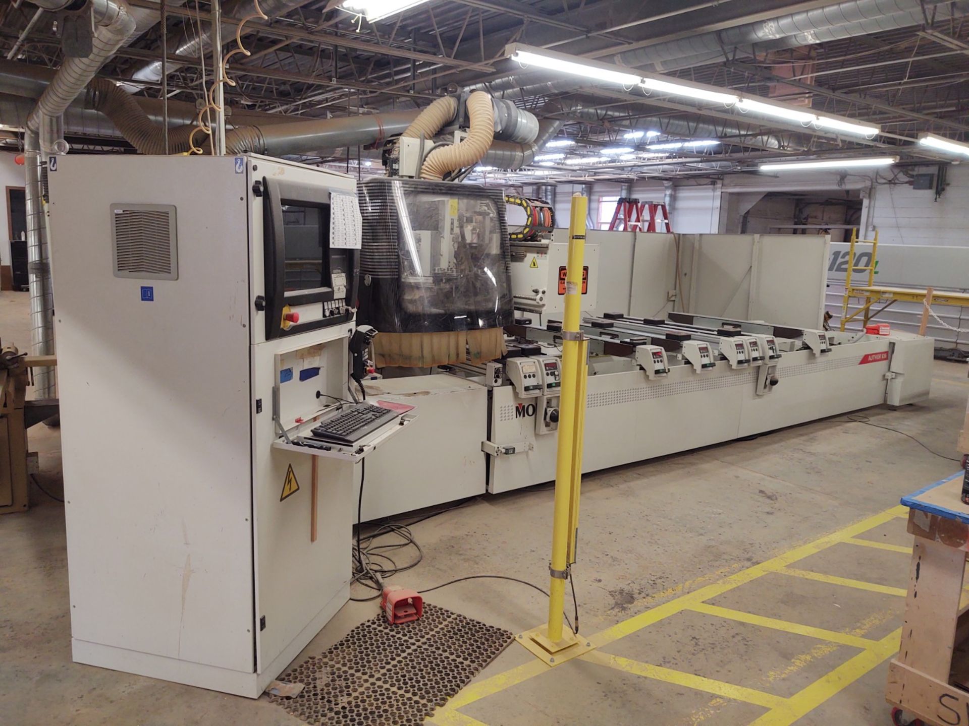 2007 Morbidelli Author 636 CNC Router Machine Center, 3 Axis, 10 Collet Tool Holder, 208V, 3 - Image 2 of 21