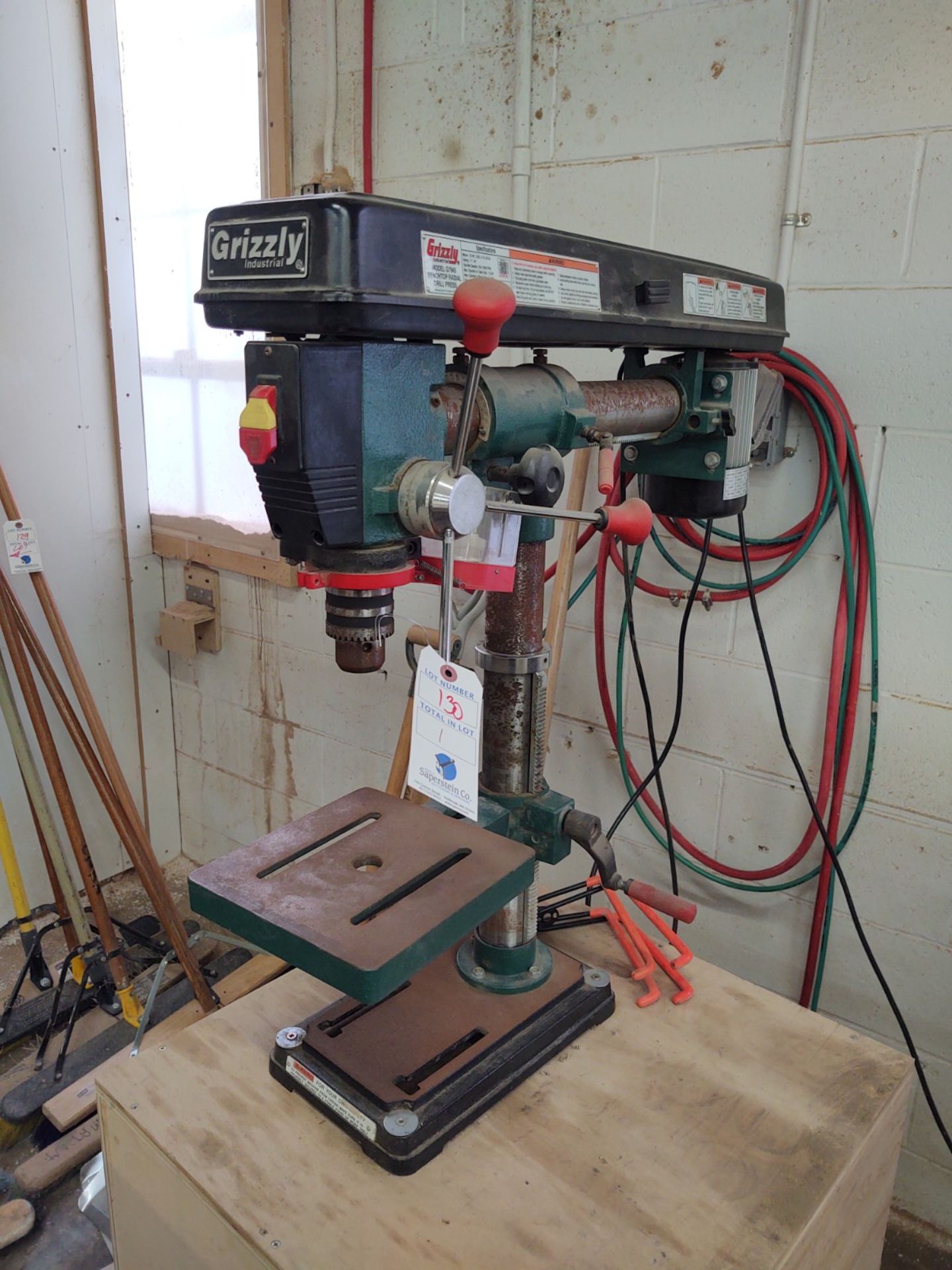 Grizzly #G7945 Bench Top Radial Drill Press w/ Cart