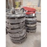 (16) 55 Gallon Drum Dollies