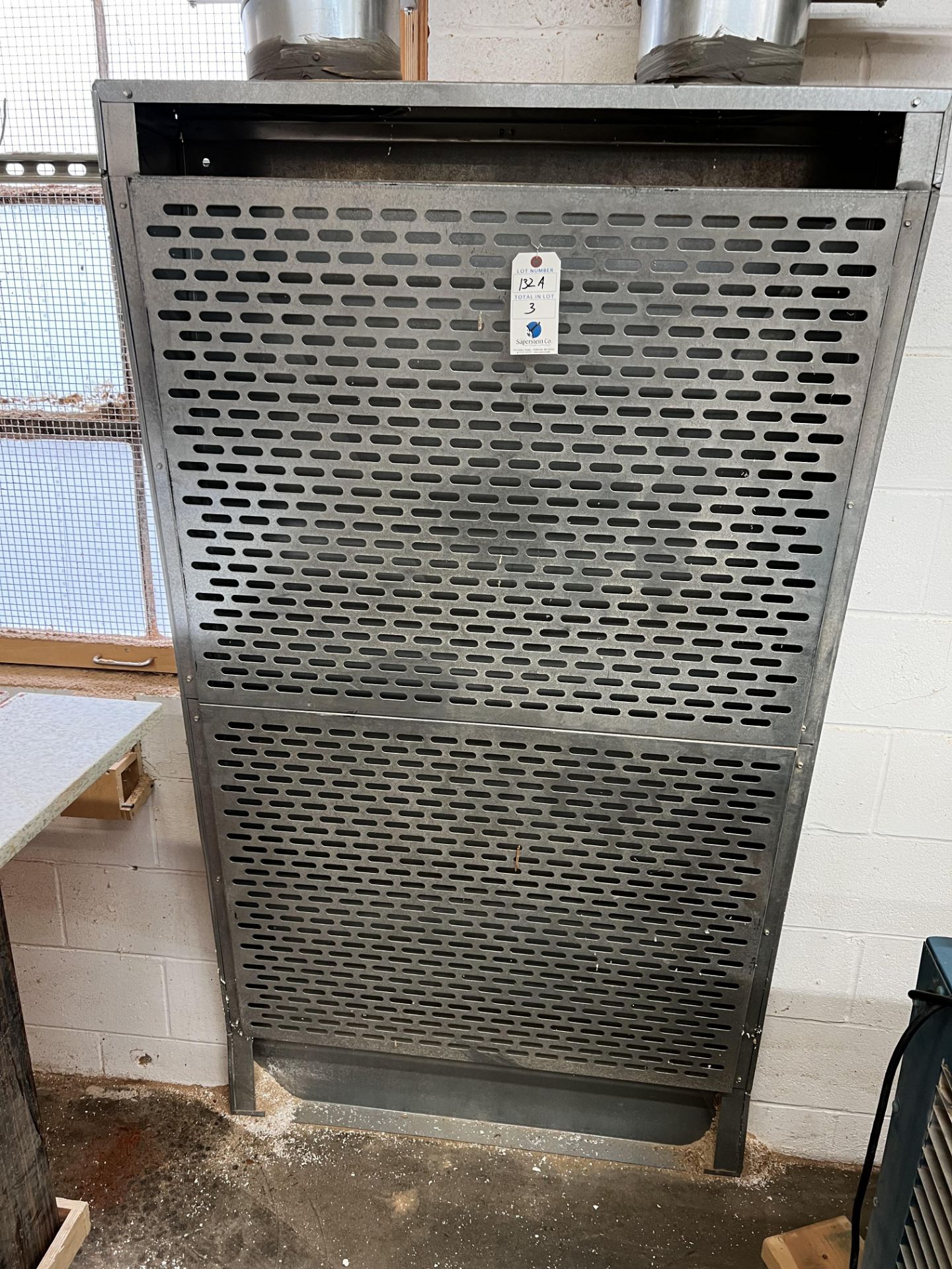 {LOT} (3) Wall Mounted Dust Collection Intakes (BEING SOLD AS A LOT)