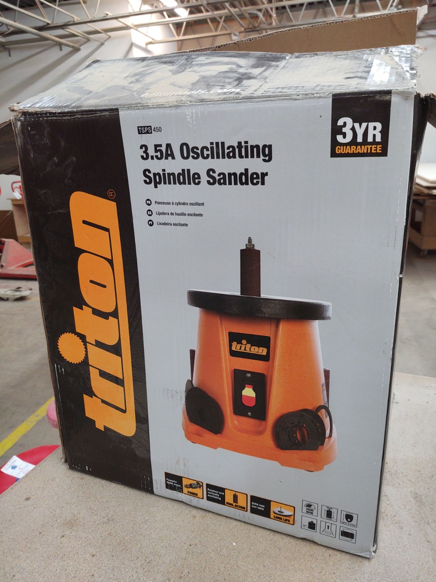 Triton Oscillating Spindle Sander #450