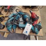 (8) Asst. Makita Corded Drills