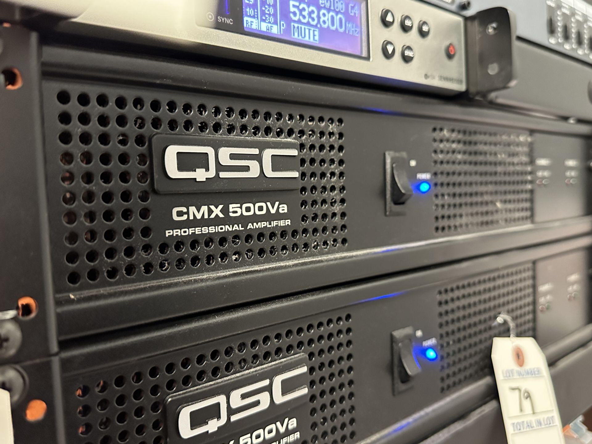 QSC #CMX500Va Professional 2 Channel Amplifier