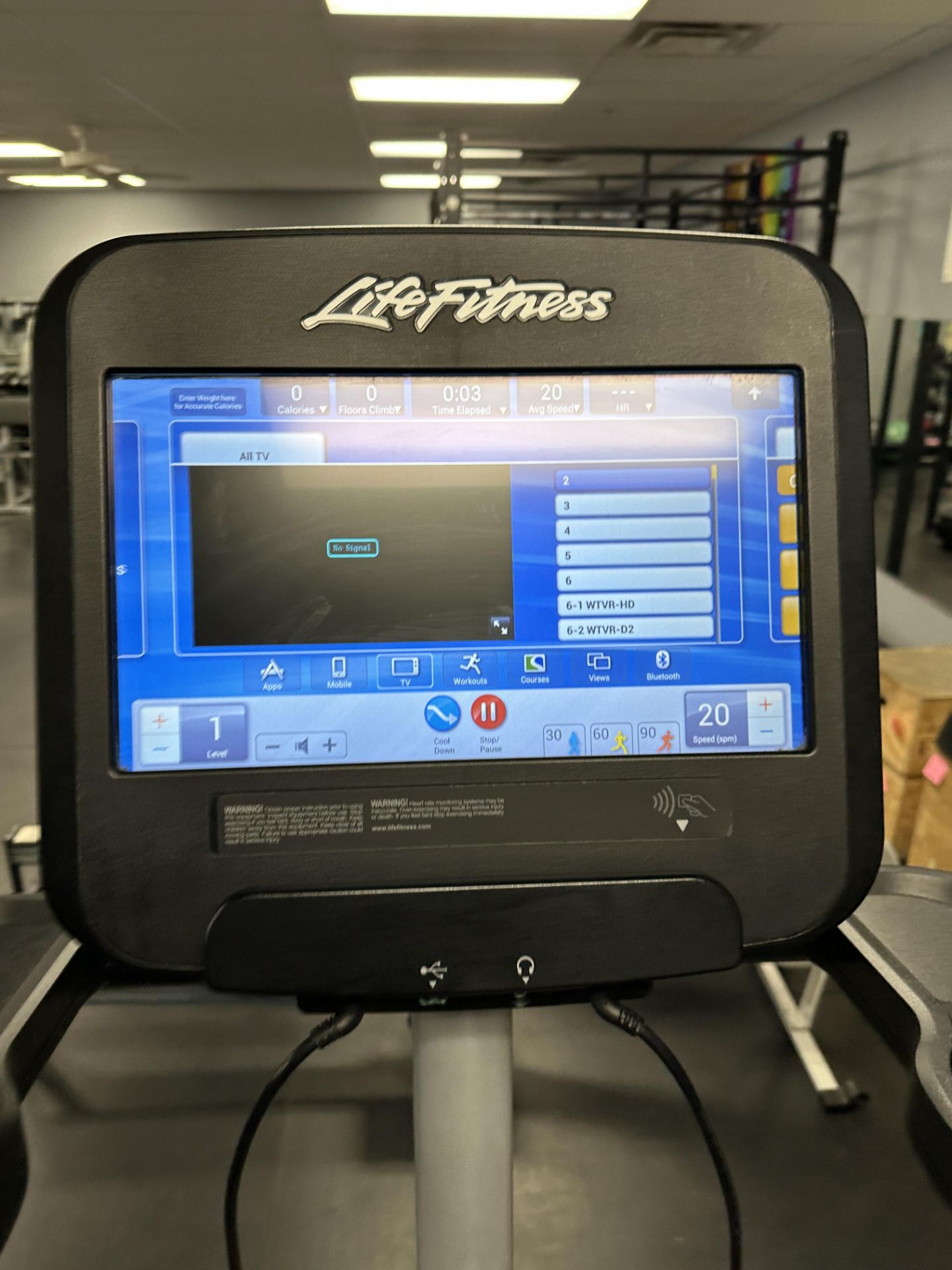 Life Fitness Power Mill Commercial Stair Climber w/Digital Controls, Heartrate Monitor & - Image 3 of 3