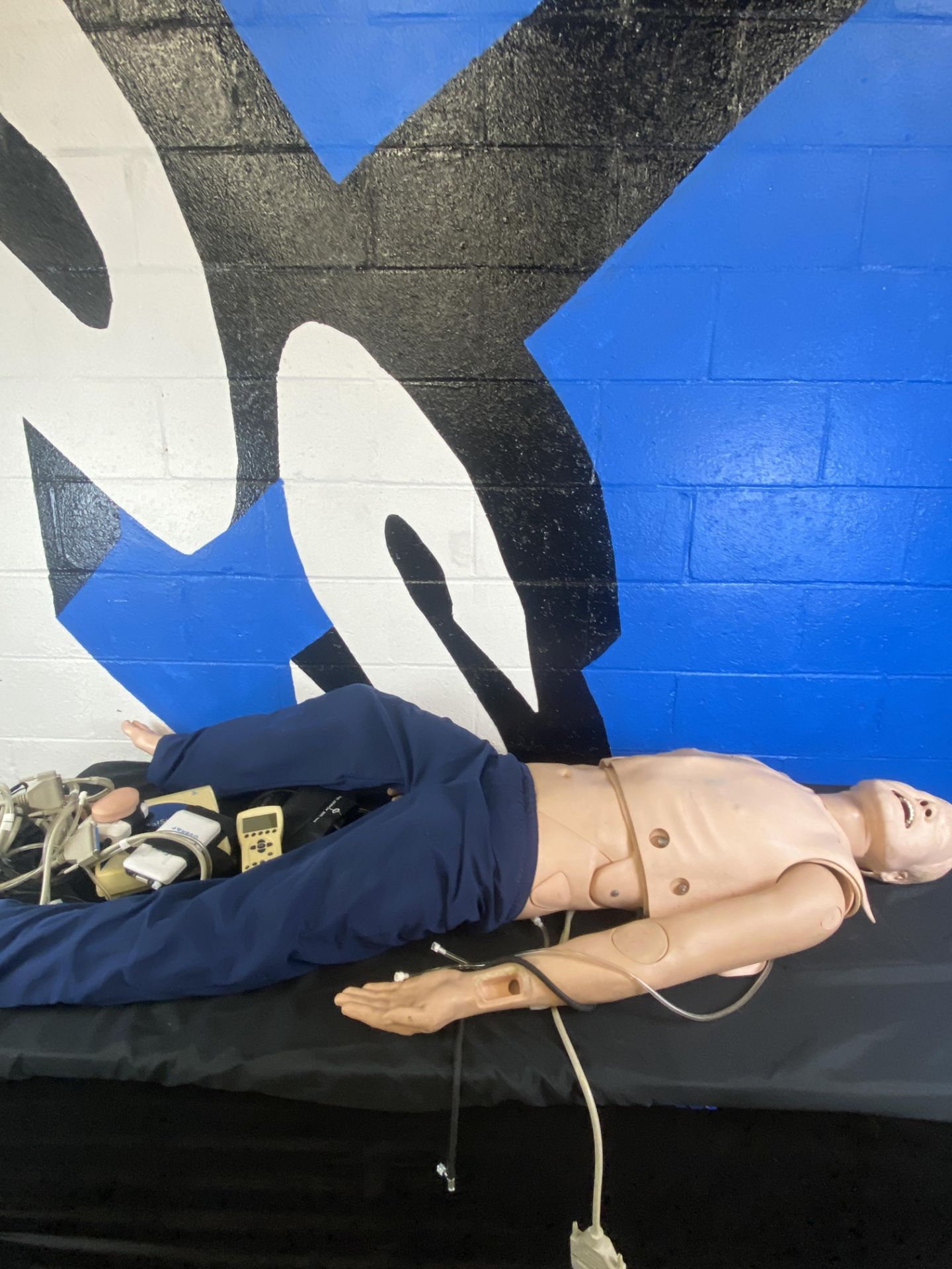 Adult Crisis Mannequin w/ CPR, Blood Pressure, and Pulse, Defibrillate Capable , EKG, Intubatable w/ - Image 2 of 8