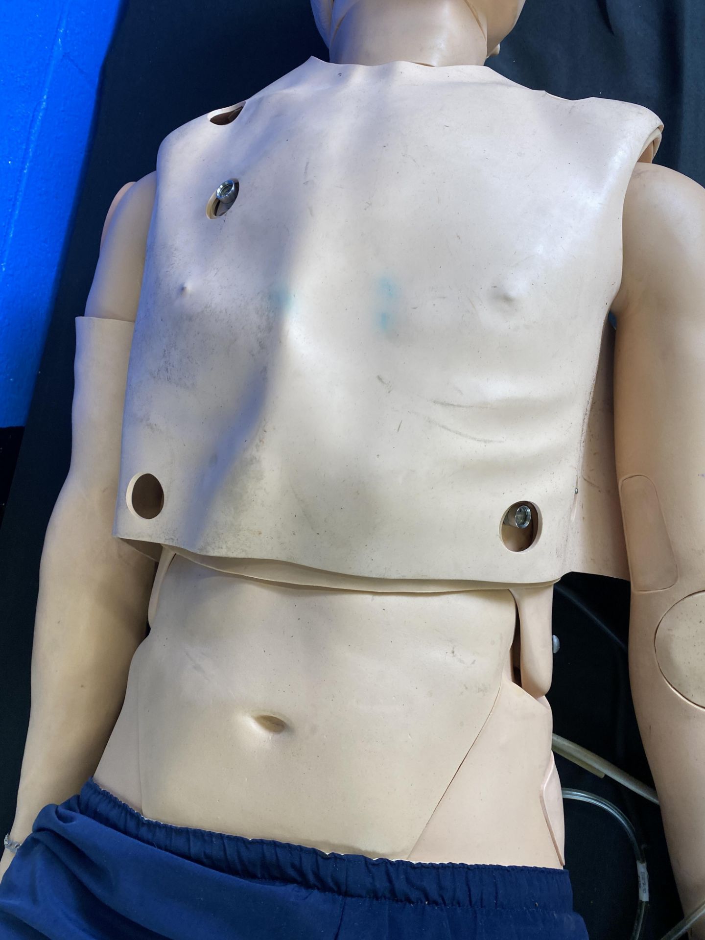 Adult Crisis Mannequin w/ CPR, Blood Pressure, and Pulse, Defibrillate Capable , EKG, Intubatable w/ - Image 6 of 8
