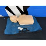 Laerdal AED Little Anne Crisis Torso Training Dummy w/ Carrying Case