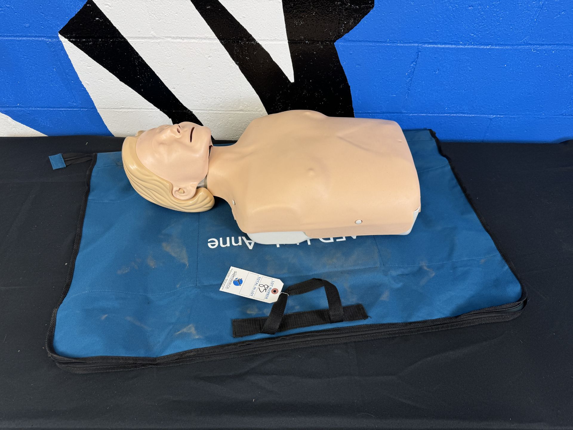 Laerdal AED Little Anne Crisis Torso Training Dummy w/ Carrying Case