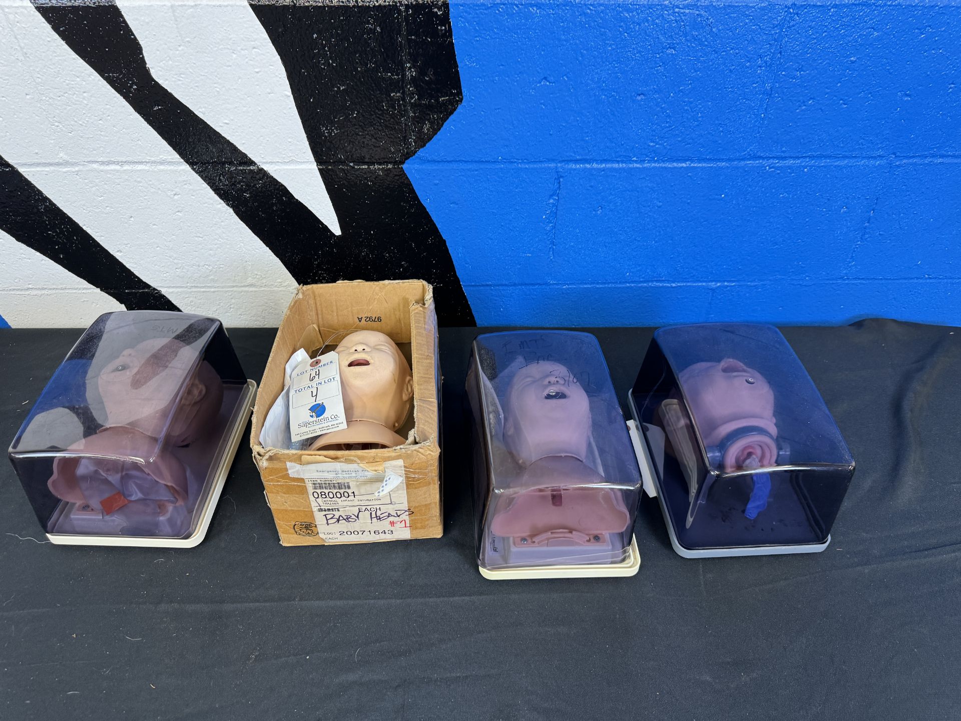 (4) Infant Head Intubation Training Simulators