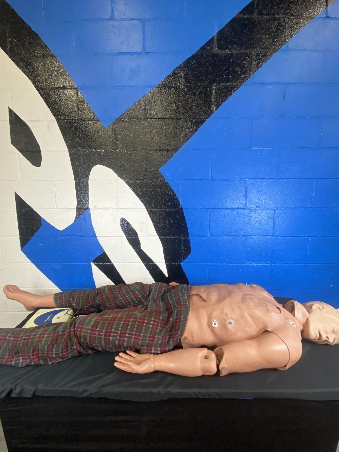 Adult Crisis Mannequin w/ CPR, Blood Pressure, and Pulse, Defibrillate Capable , EKG, Intubatable w/