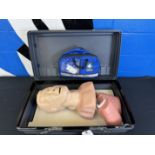 Laerdal Airway Management Trainer Adult Upper Torso Intubatable Dummy w/ Case