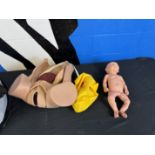 Pregnancy and Infant Birthing Simulation Abdomen Crisis Dummy