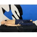 Adult Crisis Mannequin w/ CPR, Blood Pressure, and Pulse, Defibrillate Capable , EKG, Intubatable w/
