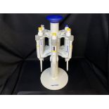 Eppendorf Pipette Carousel w/ 6 Research Plus Pipettes, 2.5uL 10uL, 20uL ,100uL, 200uL,1000uL