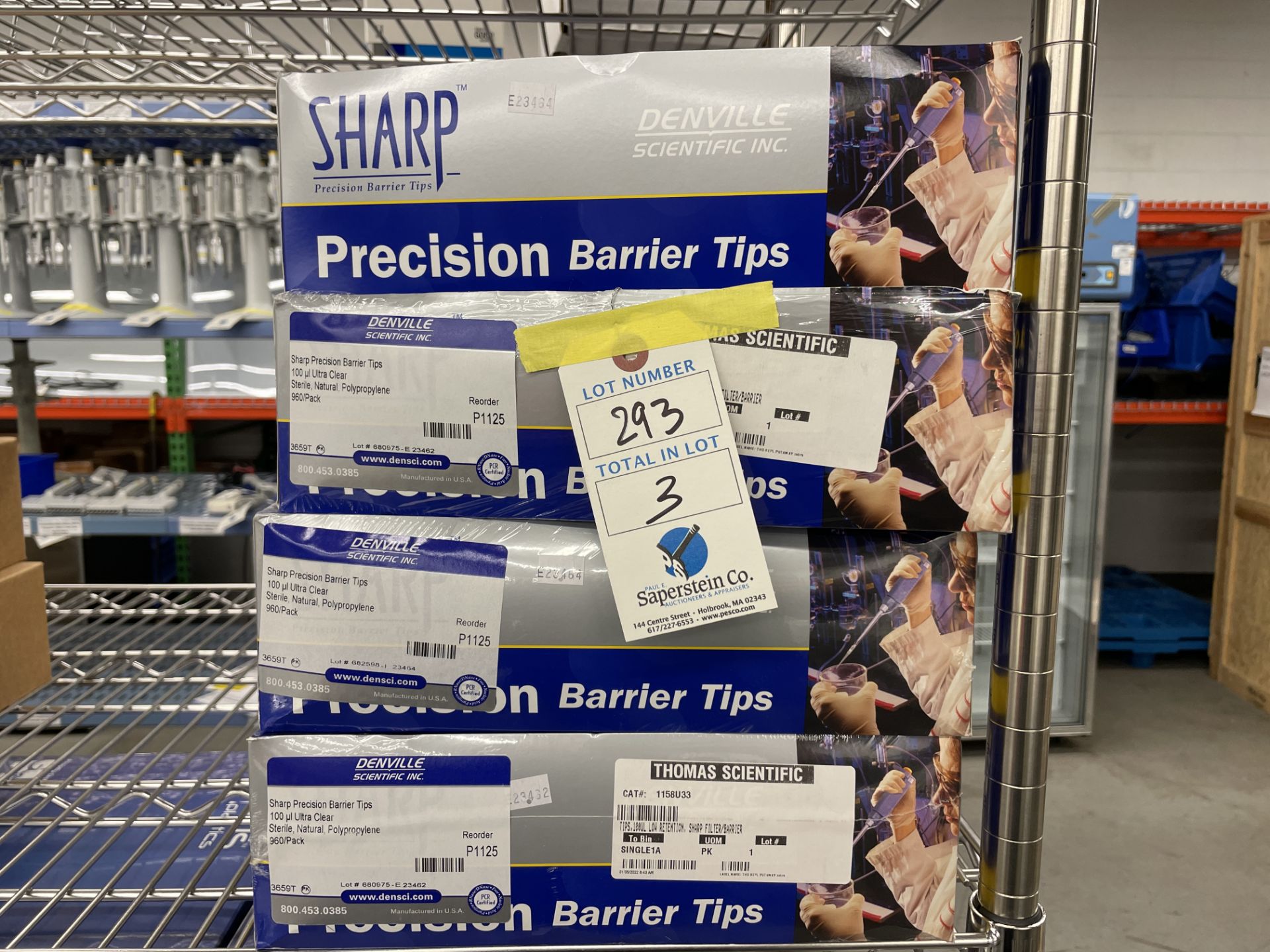 (3) NIB Denville Sharp Precision Barrier Tips - Image 2 of 2