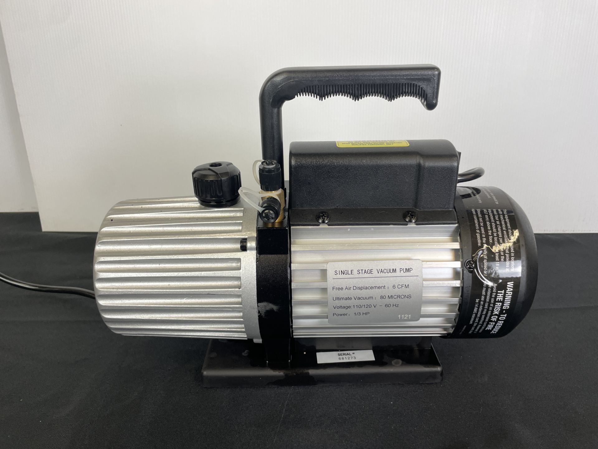 MasterCool 6 CFM Vacuum Pump #90066-B - Image 5 of 5