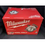 NIB Milwaukee #2630-20 M18 Cordless 6.5" Circular Saw. (NO Battery No Charger)