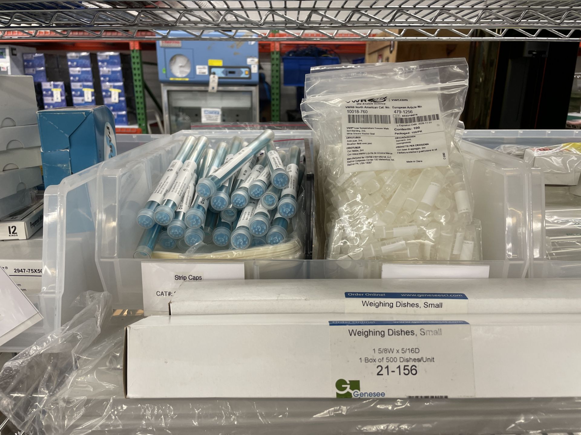 {LOT} Asst Lab Consumables on 1 Section of Erecta Shelving (Shelving Not Included) - Image 11 of 18