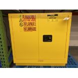 Uline 22 Gal Flammable Storage Cabinet w/ Keys