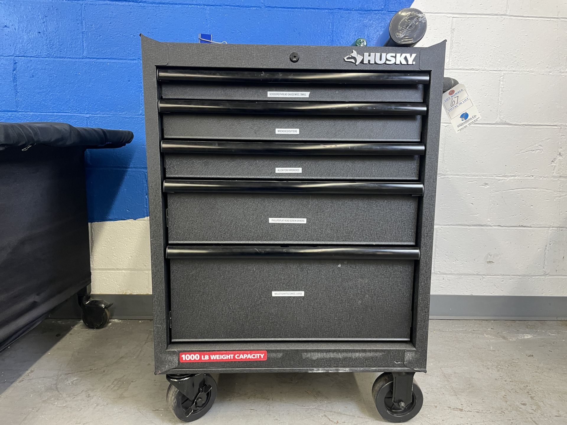 Husky 5 Drawer Rolling Toolbox w/Contents