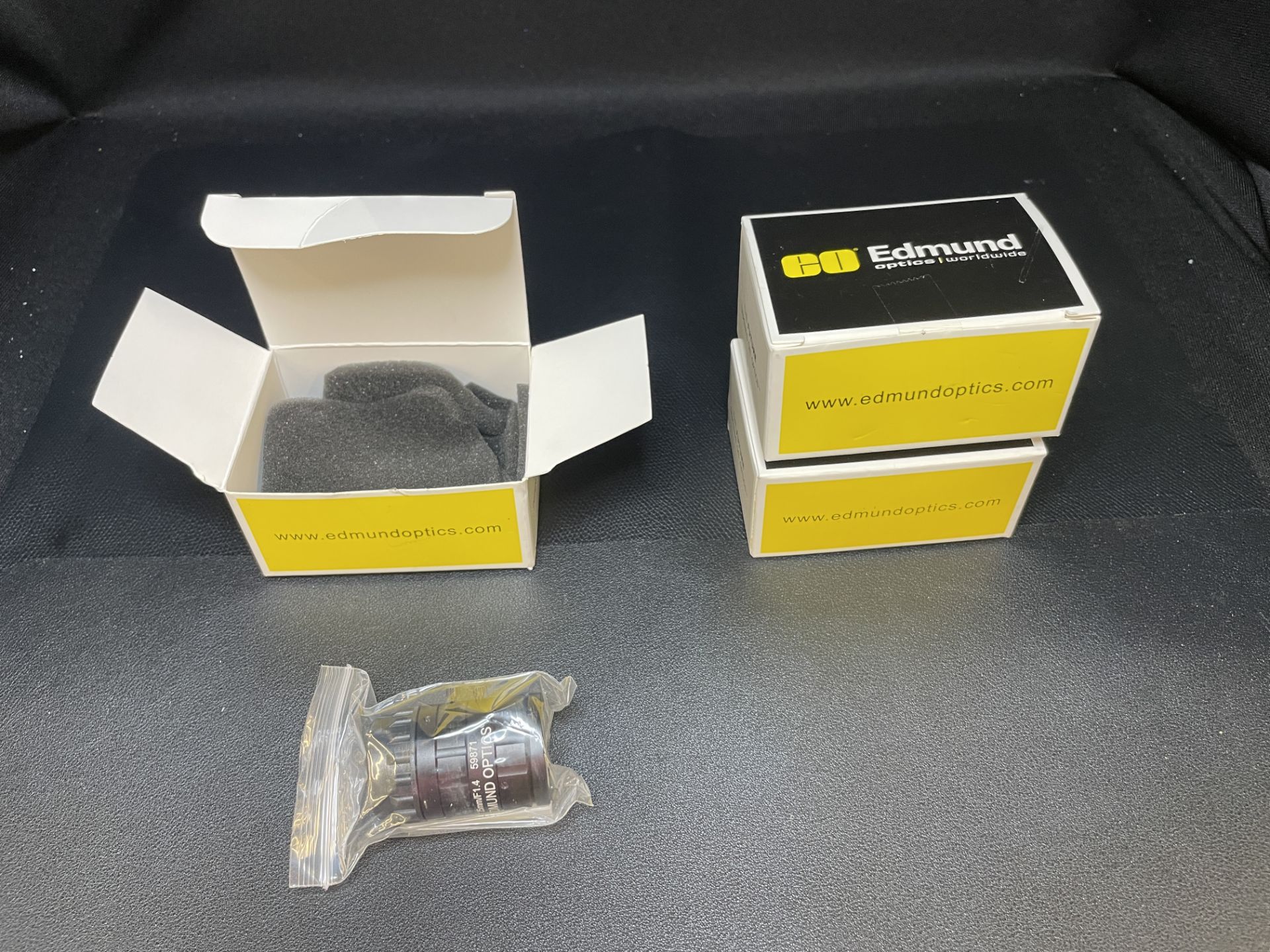 (3) New In Box Edmund 25mm C Series Lens