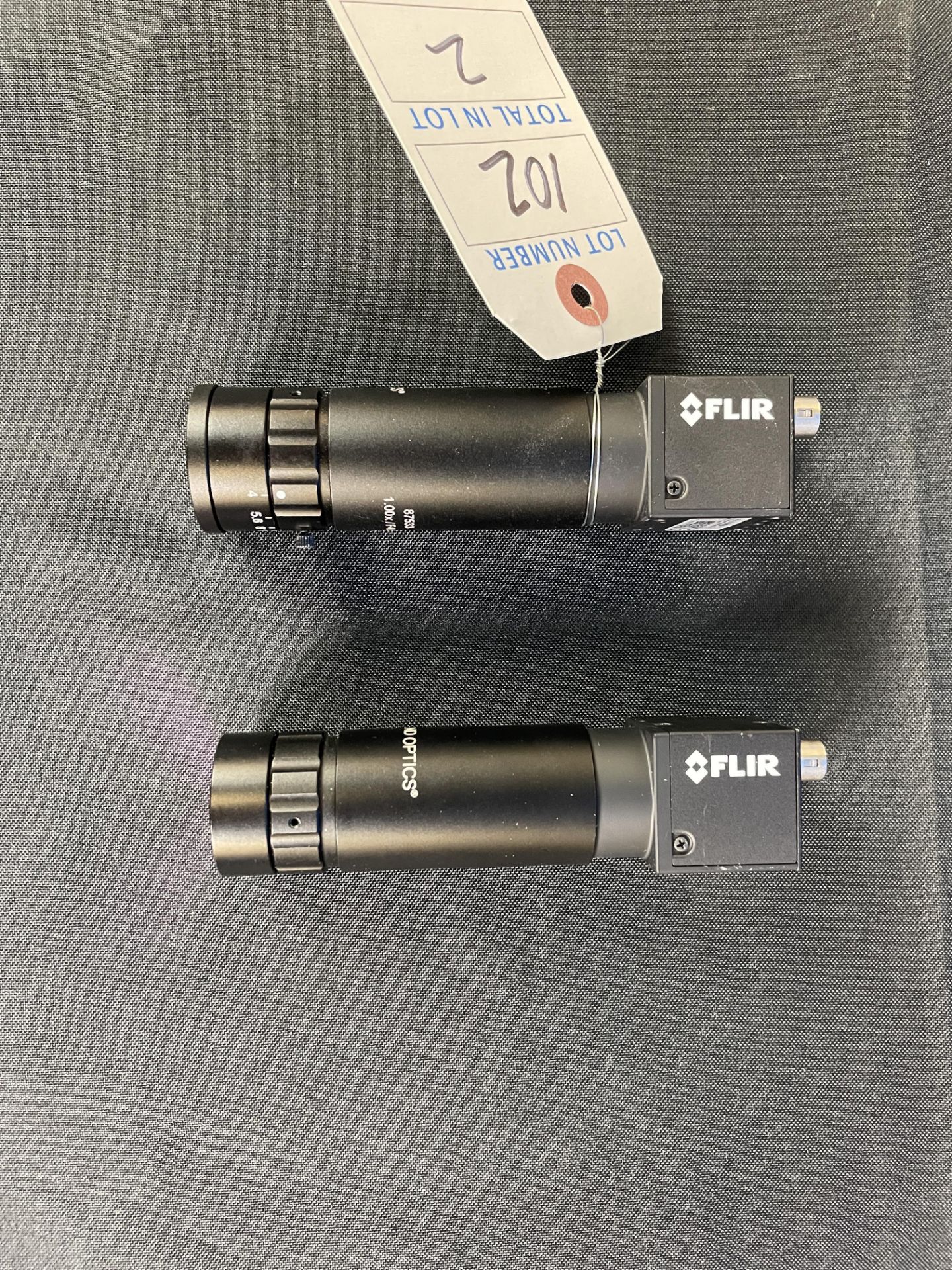 (2) Flir Bfly U3 Cameras w/Edmund Optics F4 Lens (See Pics)