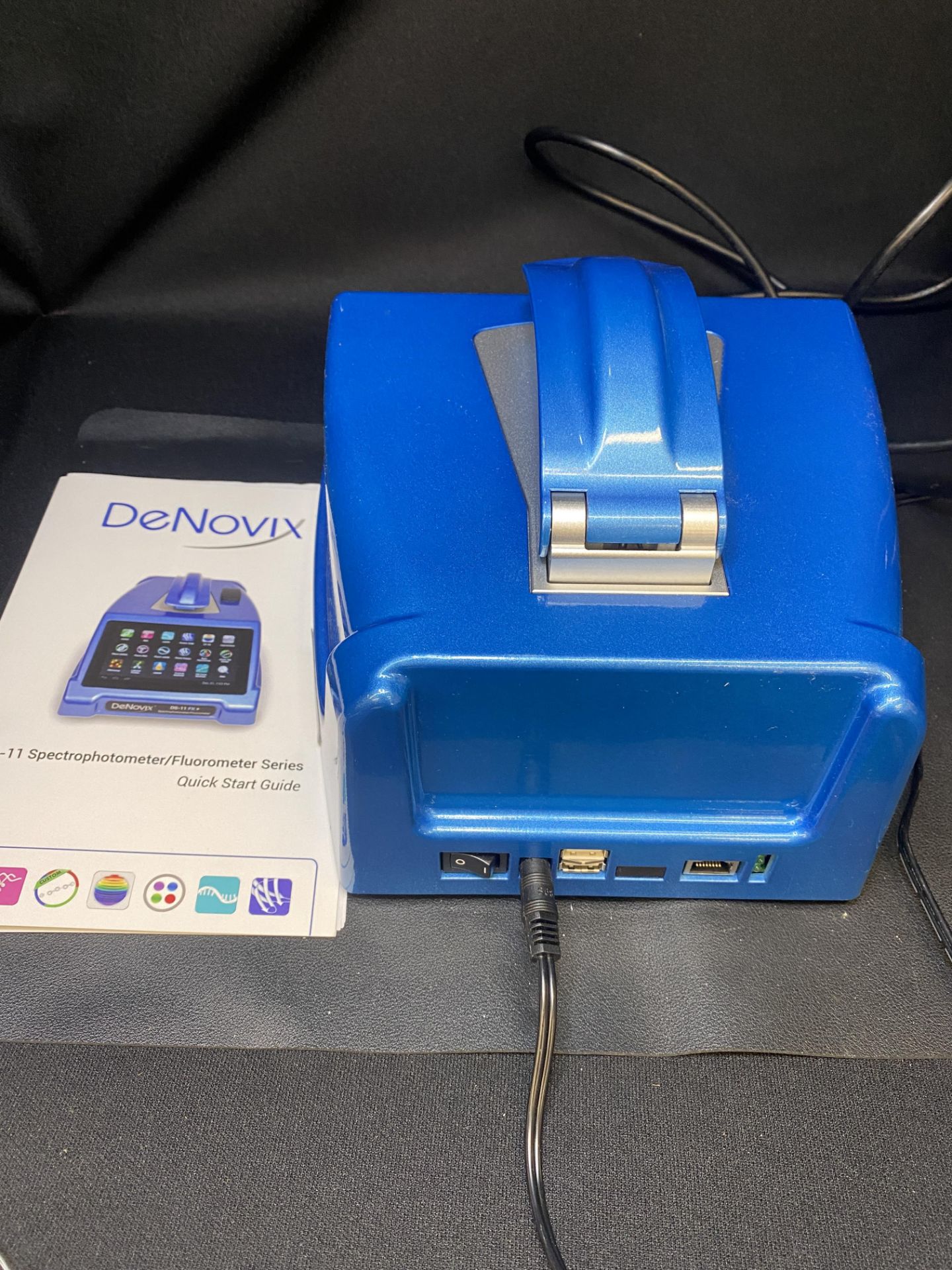 Denovix #DS11 Digital Spectrophotomer, 12VDC S/N: S08735 w/Cord - Image 2 of 3