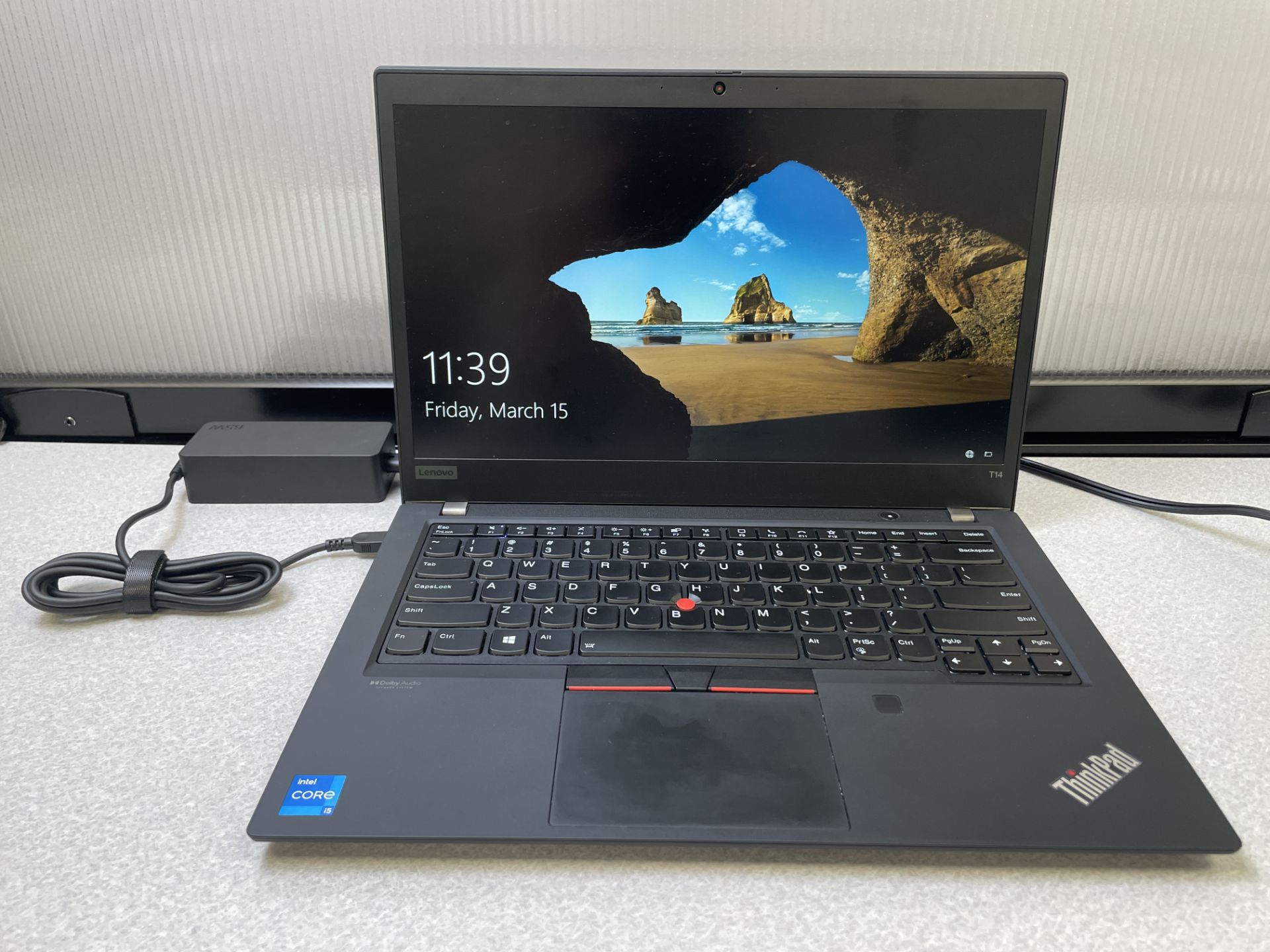 Lenovo ThinkPad T14 Gen 2, Serial #: PF3KBEM5, Model #20W000T9US 11th Generation Intel® Core™ i5-113 - Image 2 of 2