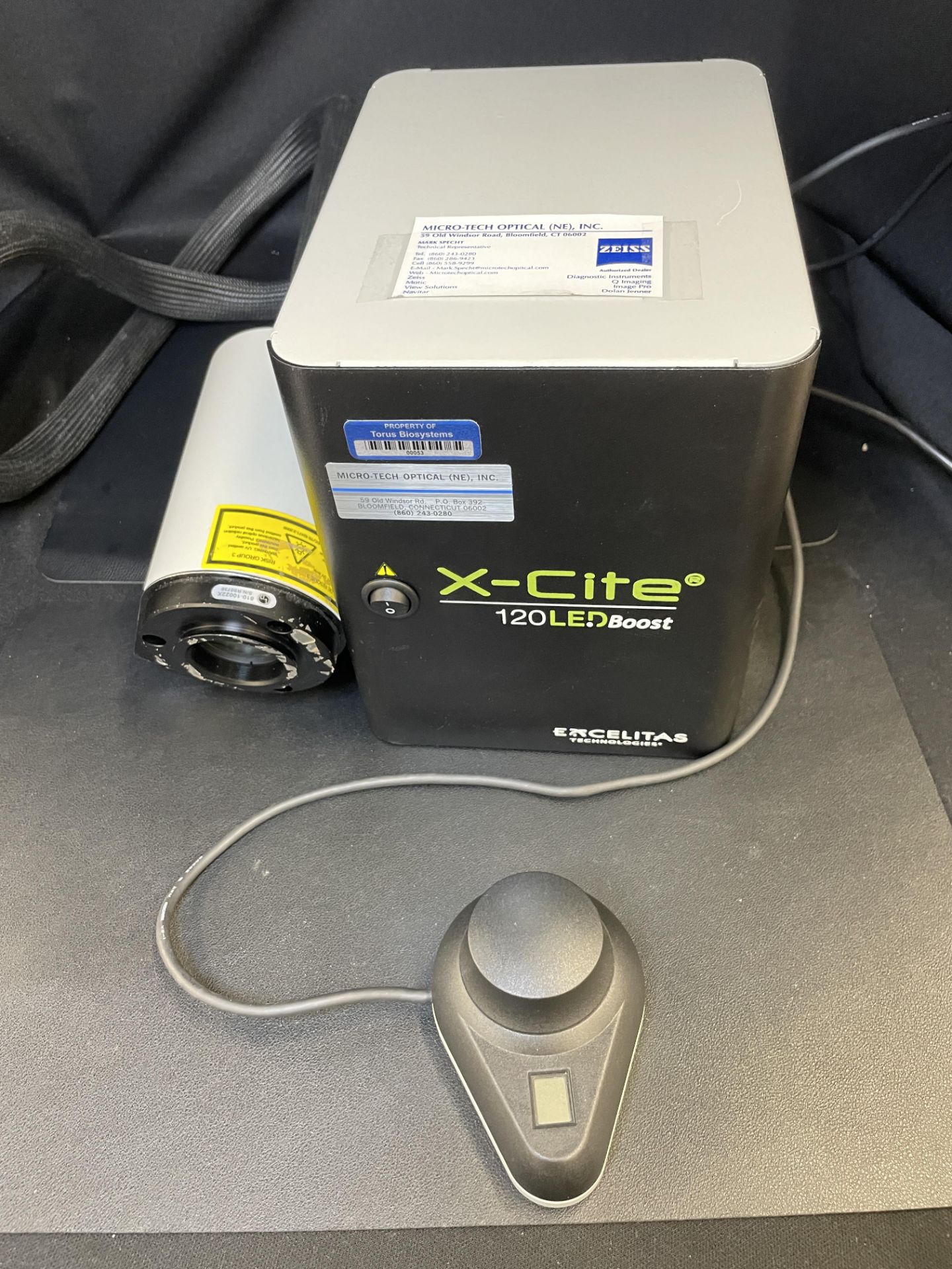 Excelitas Technologies Xcite #XT120L-2305 LED Boost Fluorscence Microscope Light Source, 100-240V, - Image 7 of 7