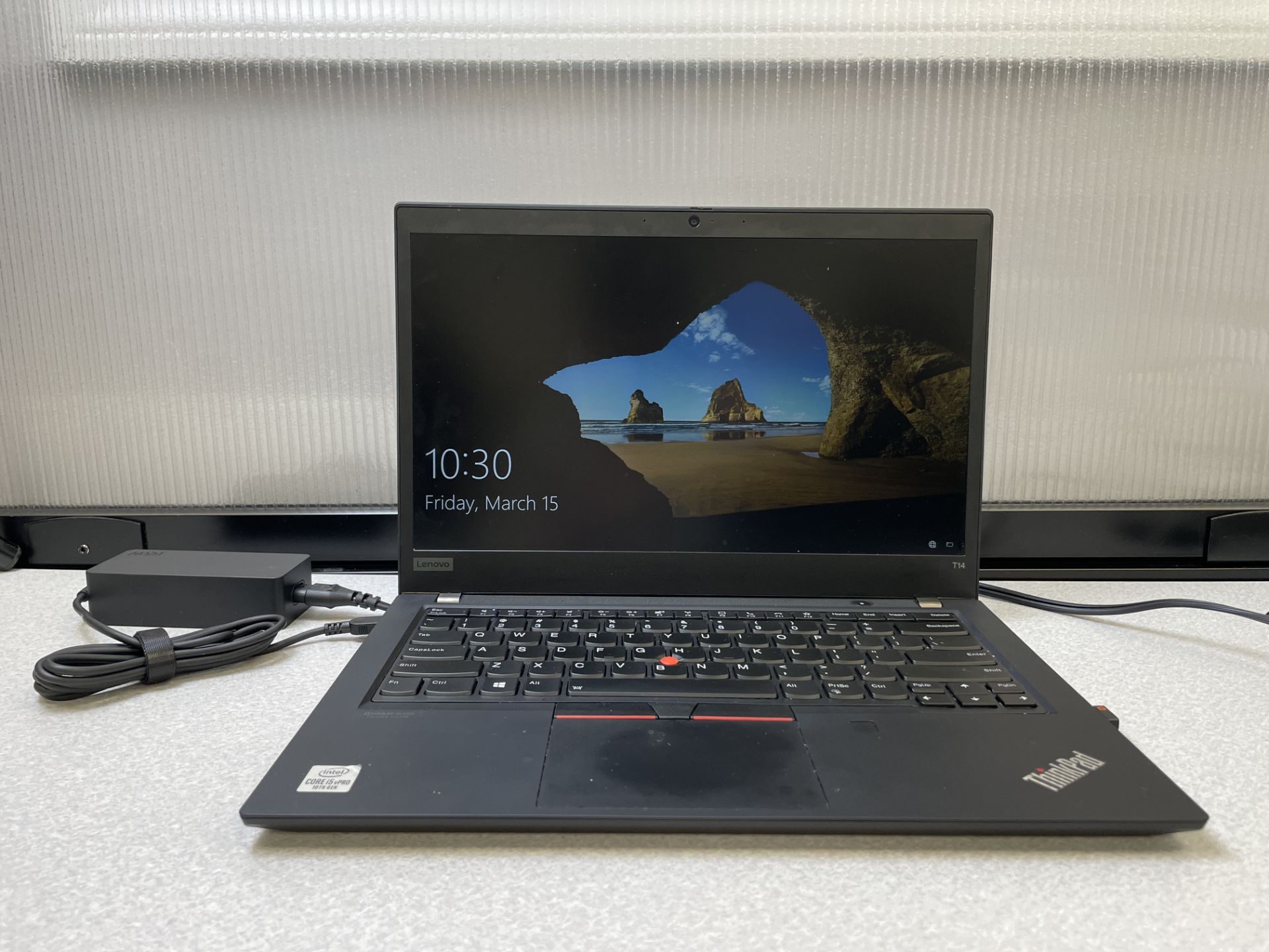 Lenovo ThinkPad T14 Gen 1 Serial #: PF282ZNZ, Model #20S00030US 10th Generation Intel® Core i5-10310 - Image 2 of 2