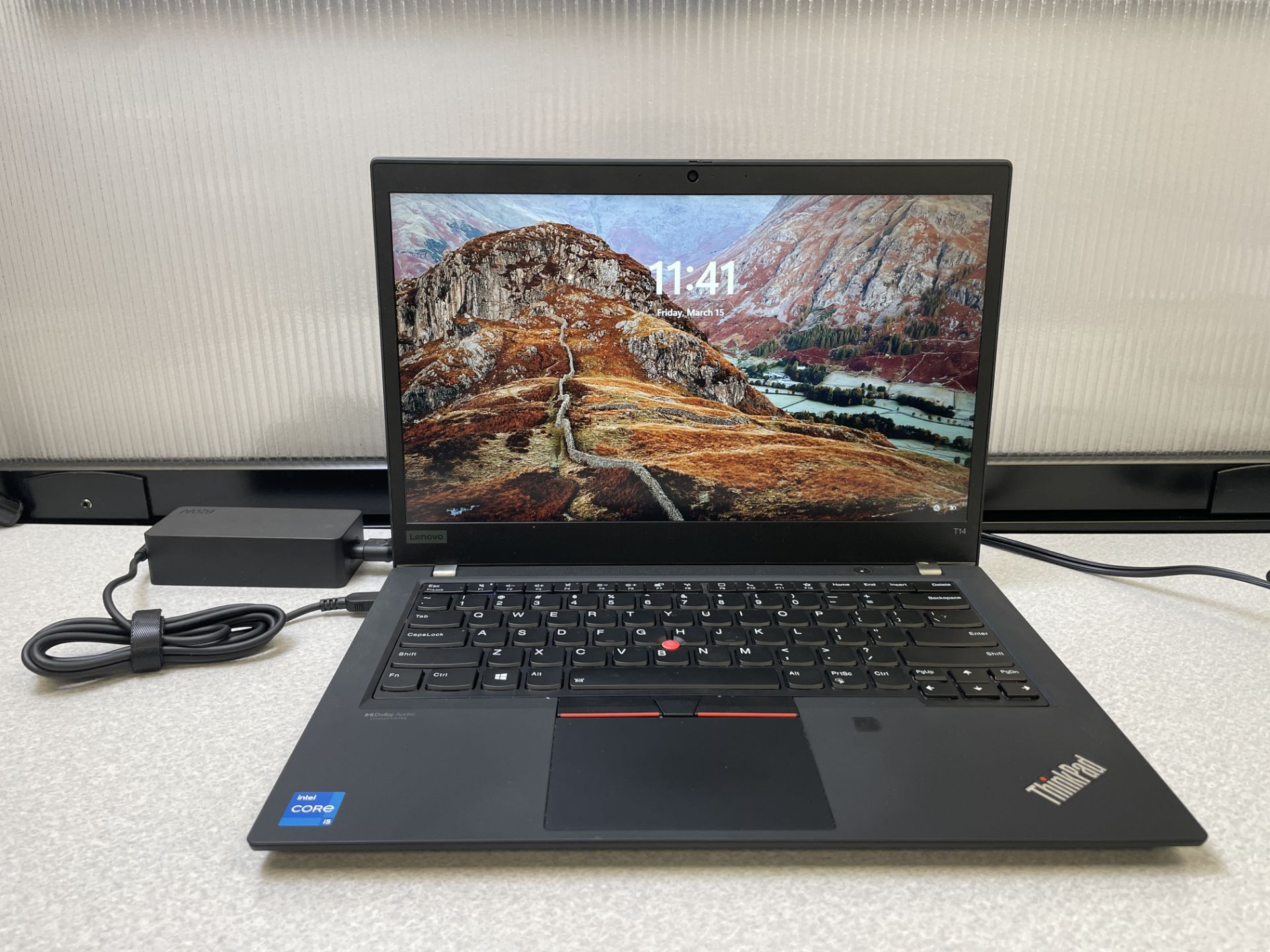 Lenovo ThinkPad T14 Gen 2, Serial #: PF3KBVH4, Model #20W000T9US 1x 11th Generation Intel® Core i5-1 - Image 2 of 2