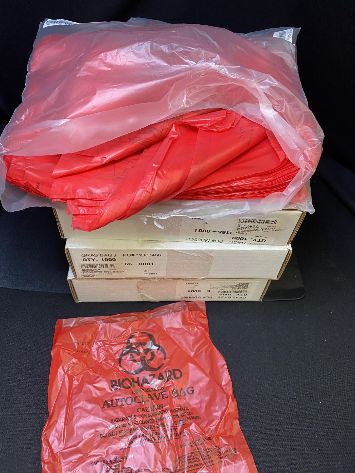 {LOT} Biohazard Autoclave Bags - Image 2 of 3