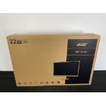 (12) NIB Matching Acer 22" Flat Panel Monitors