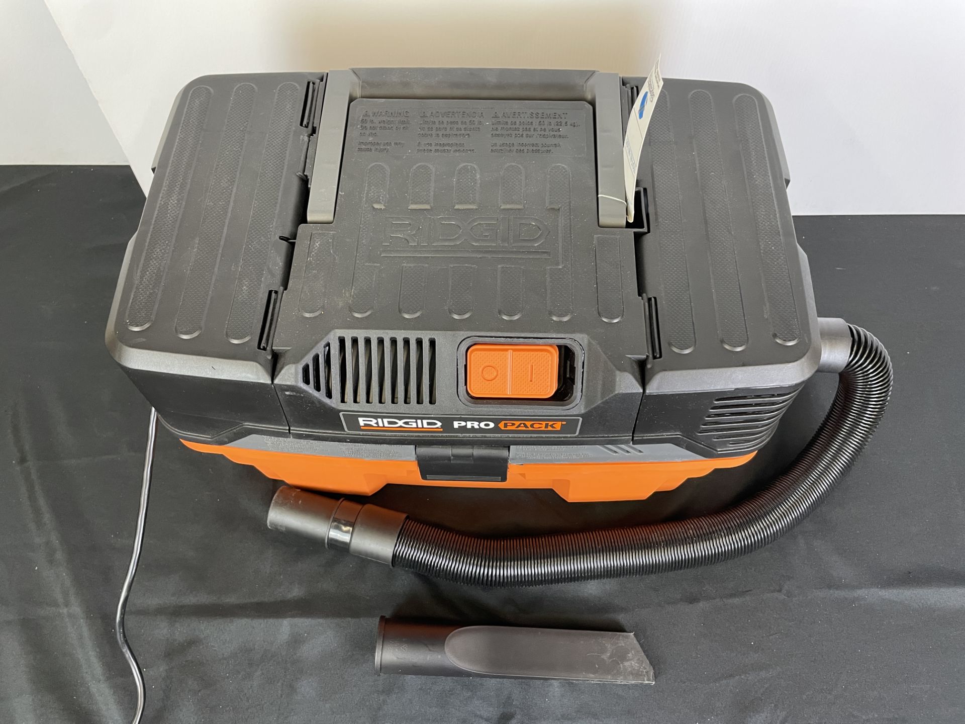 Ridgid #WD45500 Wet Dry Vacuum - Image 2 of 3