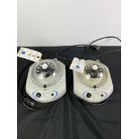 (2) Grant Bio #PCV2400L Combi Spin Centrifuge Vortex Mixers