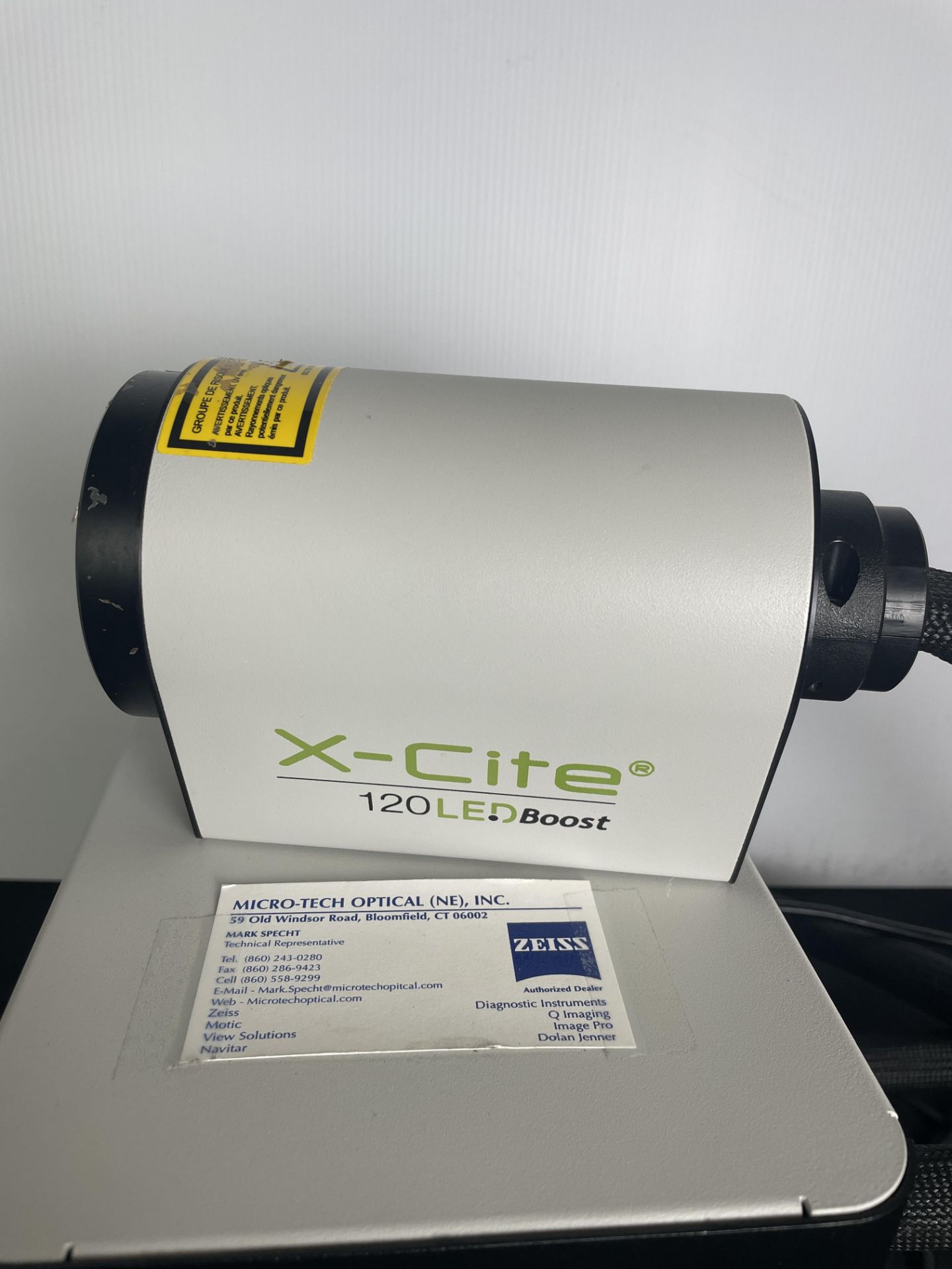 Excelitas Technologies Xcite #XT120L-2305 LED Boost Fluorscence Microscope Light Source, 100-240V, - Image 3 of 7