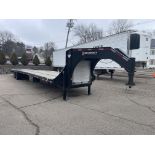 2023 Belmont, Model GXD44 Black Gooseneck Hydraulic Dovetail 44' Trailer, 15K Axles ILO 12K Dext