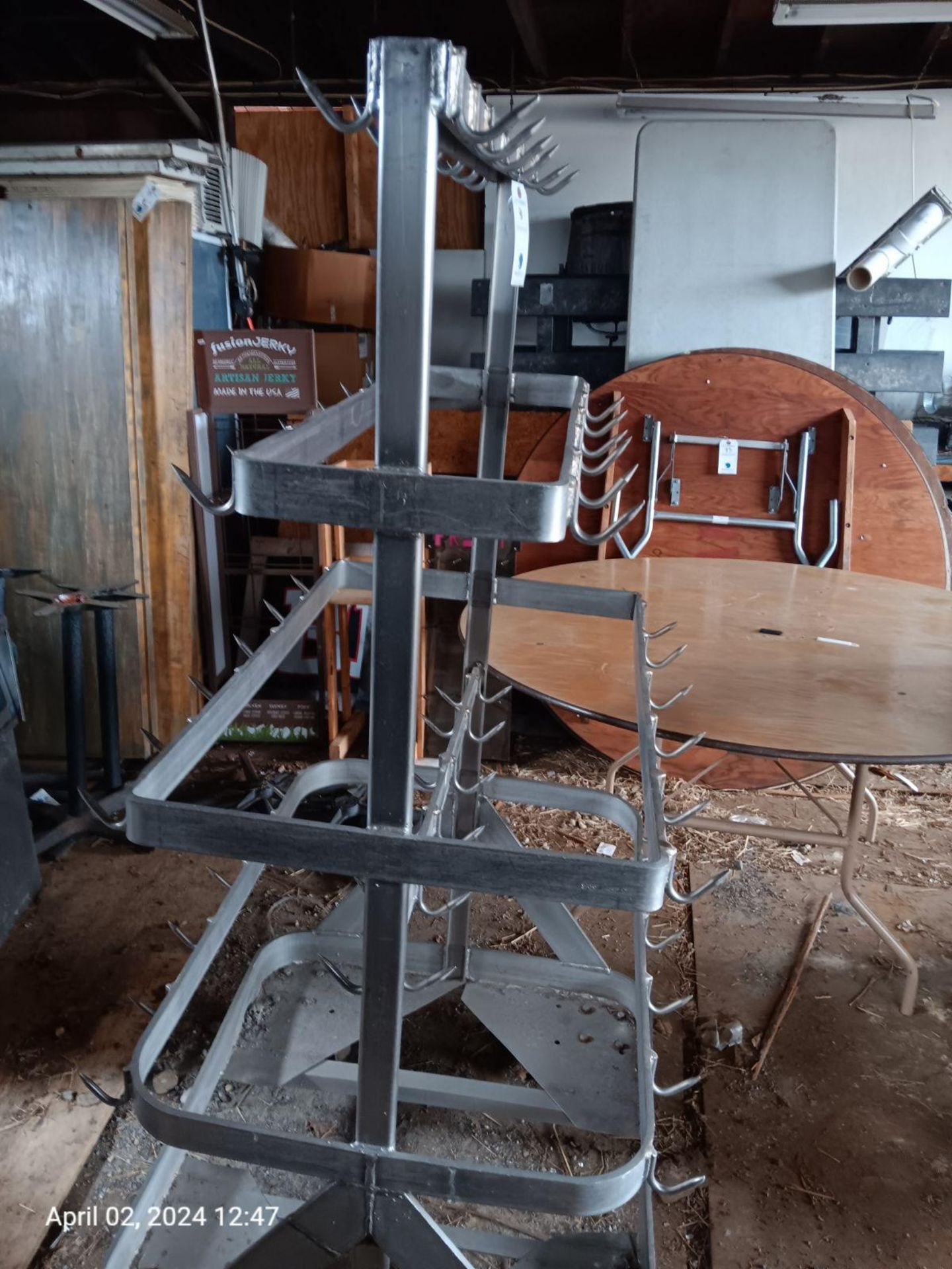 Portable SS Meat Rack (Located In Lancaster)